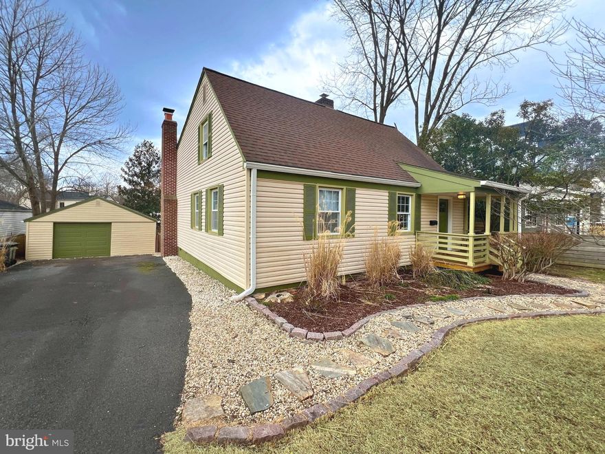 🏡Welcome Home to 602 Jackson Street in the Greenway Downs Neighborhood of Falls Church City!  •  This fully renovated 4 bedroom, 3 bath Cape Cod home will be sure to wow you with thoughtfully designed living spaces and finishes throughout  •  From the front porch, enter through the foyer into the Library/Parlor/Music Room and take in the beautiful hardwood floors and built-in bookcases  •  The Gourmet Kitchen boasts stainless steel appliances, ample cabinet storage & upgraded granite countertops - providing you plenty of space for culinary adventures  •  Through the Kitchen, enter the Living Room & Dining Room with two-story ceilings and a stunning stone wood burning fireplace  •  Two Bedrooms and an updated Full Bath complete the Main Level  •  Upstairs, enjoy the loft-style view of the gorgeous Living Room and the Primary Bedroom with ensuite spa bath and custom Elfa Closet System  •  The large fourth bedroom, also featuring custom Elfa Closet System, and third full bath complete the Upper Level  •  Living Room has a wall of glass with 2 sets of sliding glass doors. Head outside to the expansive deck with plenty of space to entertain, and a fully fenced backyard oasis with stone pathways, grassy areas and a shed  •  The oversized garage has been finished into a home gym/recreation space with sliding glass doors to a patio, ideal for relaxation in nature  •  HVAC 2020, Hot Water Heater 2022  •  Conveniently located just minutes to the East & West Falls Church METRO Stations  •  Easy access to commuter routes I-66, 495, Route 7 & Route 50 makes commuting to DC/Arlington/Tysons/Reston and beyond a dream!  •  Nearby shopping, dining, parks, and entertainment in downtown Falls Church City, including: the new Whole Foods, Founders Row, Birch & Broad, West End & more!  •  Falls Church City School District  •  Love where you live, welcome home!