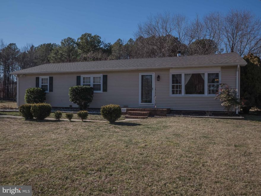 New HVAC, 3 yr old roof, new sump pump and home warranty. All the major items has been done for you. This well maintained home in a water-privileged community offers a pellet stove to keep the home cozy in the winter and  a three-season porch for your outdoor enjoyment.  3 good size bedrooms and 2 baths.  2 sheds, one setup as a workshop with electricity. Walk to community beach