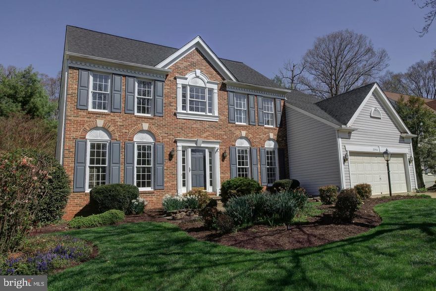 NEW ROOF 2020! NEW Water Heater 2023! 

Nestled in the prestigious Cascades community in a very highly sought-after Potomac Lakes neighborhood. This beautifully maintained brick single-family home offers a serene backdrop, backing to lush woods. This stunning brick front colonial home features 4 bedrooms, 3.5 baths and is a true gem! The floor plan is traditional, Separate Dining Room, Kitchen - Gourmet, Kitchen - Island, Pantry, wood floors and pristine carpet throughout. The walk-out basement features Berber carpet and a pool table that conveys with the property! It also includes a bedroom or office space and a full bath, making it perfect for entertaining guests or providing additional living space. Enjoy the community pool, basketball court, tennis courts,  jogging path and common areas.  Experience the perfect blend of privacy and community in this exceptional home. A wide array of shopping and dining options are just a short distance away.