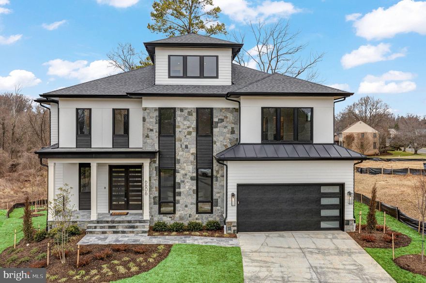 Welcome to Fairlawn Estates, modern luxury in the heart of McLean. The Ravello model is one of 5 unique custom homes by J.D.A. Custom Homes in Fairlawn Estates, a new luxury home enclave with views of Kent Gardens Park. No detail was overlooked in this state of the art custom design. The stunning Wolf/Sub-Zero Chef’s kitchen includes a waterfall island, large pantry, and breakfast room. The main level also includes a study/guest bedroom with a private bath, dining room, butler’s pantry, mudroom, powder room, a great room with a gas fireplace, and a spacious deck. The spacious owner’s suite on the second level is a true retreat with an oversized walk-in shower and a soaking tub. Also on the second level are three large secondary bedrooms, each with a private bathroom and walk-in closet, and laundry room. The loft level surprises with another large bedroom, bathroom and an open family room. The lower level is a true walkout basement with a rec room, wet bar, bedroom, bathroom, and a bonus room. The garage includes an electric car charging station, and the house is pre-wired for a generator. Fabulous lot with backyard views of Kent Gardens Park.  Study Option:  custom built-ins may be added to the study. Rec Room Options:  An electric fireplace and custom built-ins may be added to the basement.  JDA has been a leading luxury home builder offering complete design build services in Northern Virginia for 32 years. See the documents section for plans and brochures. Ready for immediate delivery.