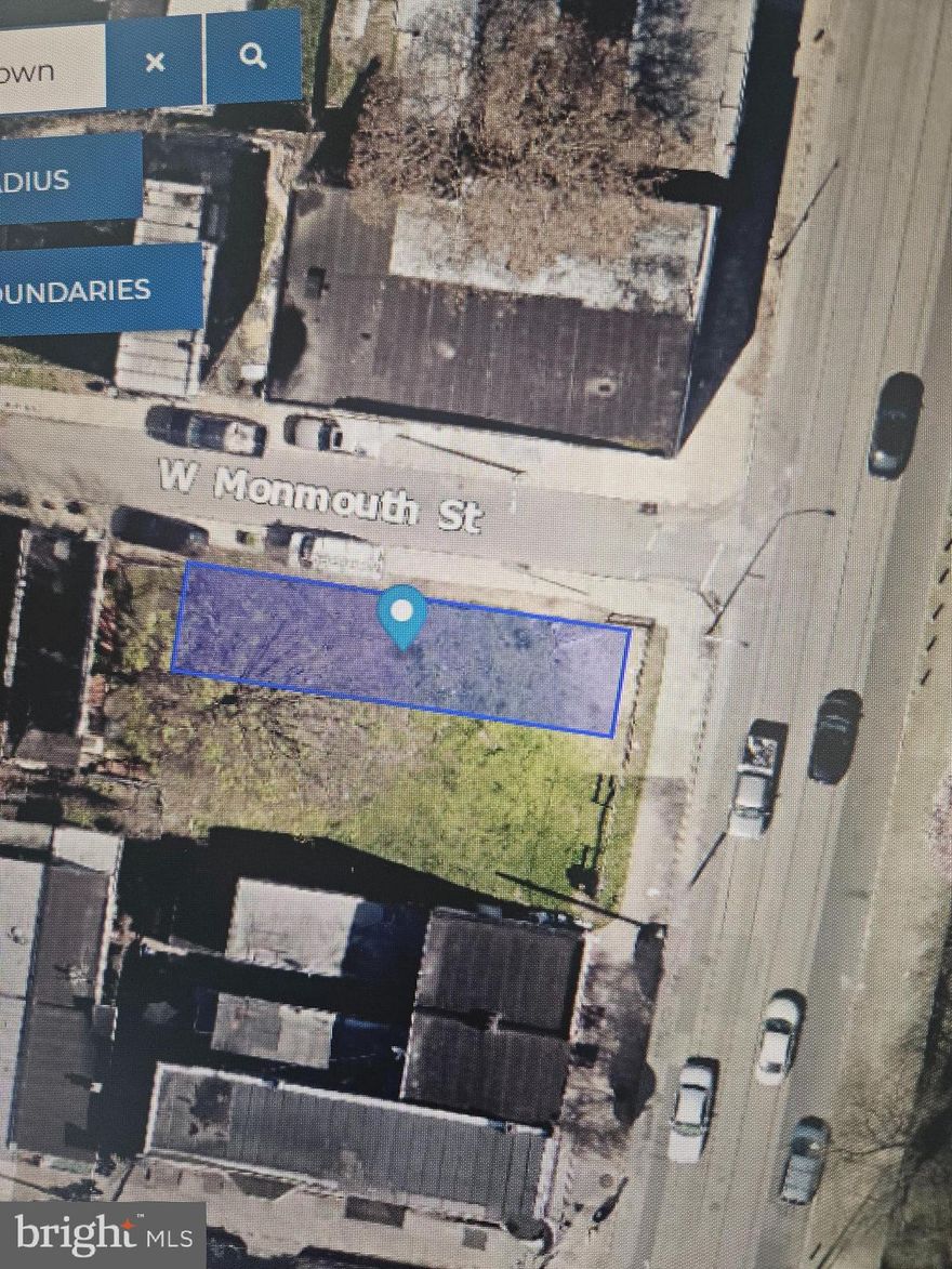 20 Ft front Corner lot with a zoning of CMX-2 in Glenwood. City of Philadelphia owns the lot to the left. This lot has a lot of potential.
