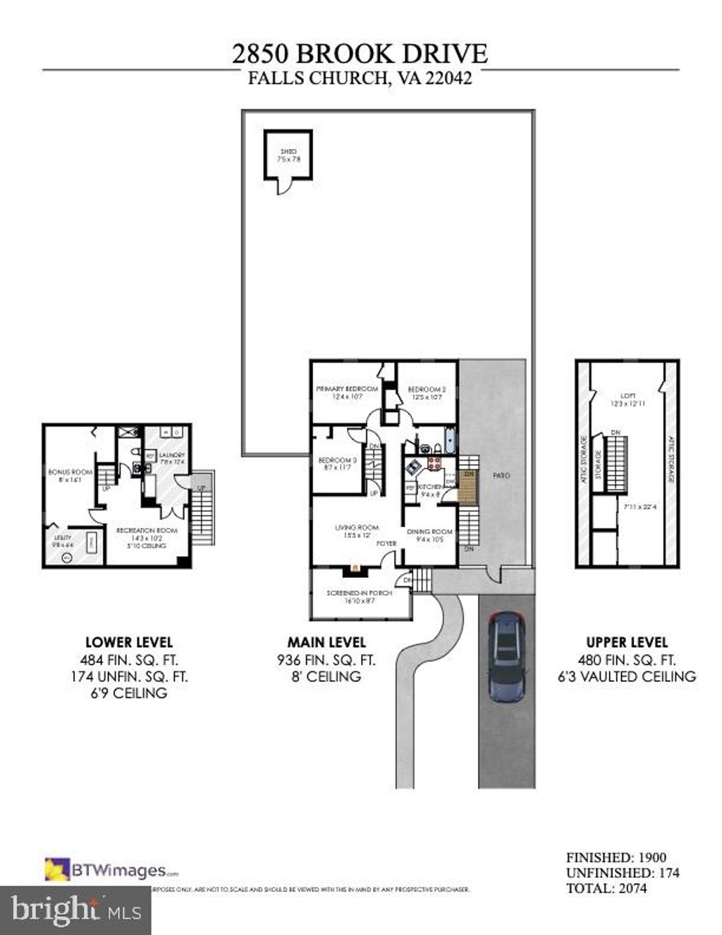 Photo of 2850 Brook Drive, FALLS CHURCH, VA 22042 (MLS # VAFX2304542)