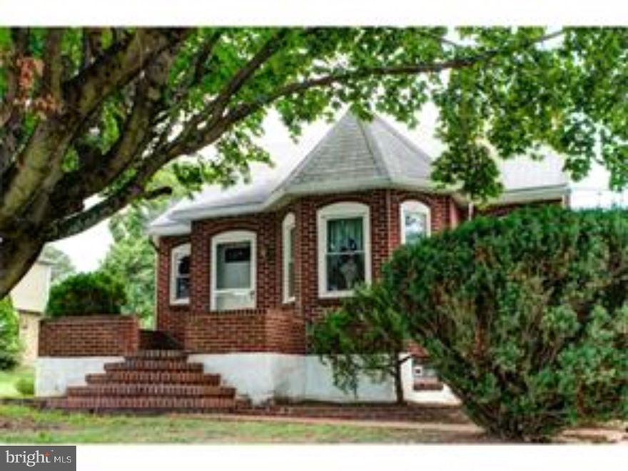 Take the time to come see this adorable 3 bedroom Tudor style cape situated on just shy of 2 acres! Many upgrades have been made to this home and it is sure to impress. As you walk towards the front entrance you are greeted by custom rounded brick pave way and steps to your cozy and inviting front porch. Walk into a large living/dining room with hardwood floors! Your bump out nook in the kitchen serves as an extra eat in area with large windows for great natural lighting. The kitchen and bump out are covered with built ins for storage and decorative items. Down the hall you will find 2 bedrooms and full bath. Upstairs is an enormous finished space perfectly suited for a guest suite or master bedroom retreat! Downstairs there is a partially finished basement just waiting for your finishing touch, with large storage space. Easily another bathroom can be added as well. The walk out basement leads you to your carport for extra parking space. Just out back your 2 acres comes complete with an over sized electric powered shed, large above ground pool, custom gardening space, AND your own nature's paradise with a creek! This is an amazing lot for years of family BBQ's, games, hiking and even enough space to play on that ATV in the wooded area. Newer, heater and hot water heater were recently installed. NEW windows were put in throughout the entire home, which will go a long way for years to come. Well water was JUST tested and passed, as well the chimney being re-pointed and cleaned recently. It's not too easy to find this much space for this price, yet, so close to major routes. Take advantage of your chance to own some acreage, and enjoy all nature has intended you to enjoy. Hurry and schedule your showing today!