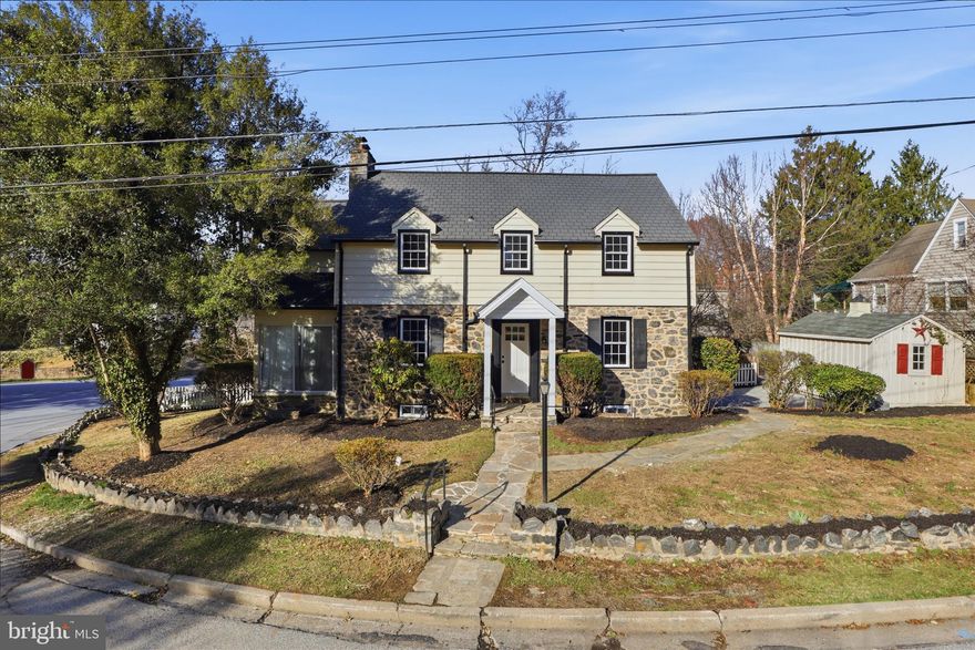 Beautifully renovated stone home in desirable West Towson. Features a large updated kitchen, sunroom, updated bathrooms, new windows, new water heater and brand new central HVAC. The  finished basement provides additional living space. Step right off the kitchen to a new patio, perfect for relaxing or entertaining. The property also includes a detached garage with convenient alley access to the rear yard. Located on a quiet, walkable street close to Towson shops, restaurants, parks, library, YMCA, and major commuter routes.