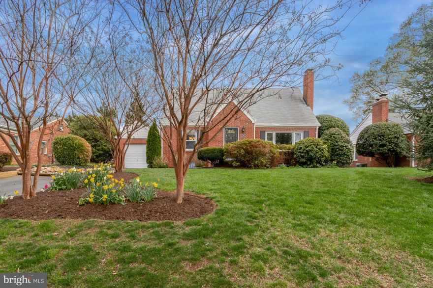 This expanded 4-bedroom & 3-bathroom charming Cape Cod style residence with a detached garage is located in the highly sought-after Hillwood neighborhood of Falls Church. Offering over 2,380 sq ft of well-designed living space, this home sits on a beautifully landscaped and level .21-acre lot. The main level welcomes you with dual front door closets, a spacious living room with a cozy gas fireplace, a formal dining room, and an open-concept kitchen featuring stainless steel appliances. An additional main-level family room adds both convenience and flexibility leading to a sizable and charming rear addition flex space with vaulted ceilings and direct access to the backyard. Upstairs, the expanded layout includes a generous primary bedroom with ample storage, two additional bedrooms, and a full bathroom. The finished lower level enhances the home's versatility, offering a comfortable recreation room, an additional spacious flexible space/bedroom for visiting guests, and a full bathroom. Step outside to a private backyard retreat surrounded by mature trees and lush greenery. A spacious hardscape patio provides the perfect setting for outdoor entertaining or quiet evenings by the fire pit. This desirable location offers the convenience of being in close proximity to downtown Fall Church City, an award winning Saturday morning farmers market, a brand new Whole Foods, Cherry Hill Park, and an array of notable eateries like Ellie Bird, Harveys, Dogwood Tavern, North Side Social, Rare Bird, Liberty BBQ, Thompson Italian.., etc. Commuting is a breeze with easy access to East Falls Church Metro Station, routes 7, 29, 50, 66, and 495. The recently established Founders Row development provides additional eateries and will introduce an eight-screen movie theater.