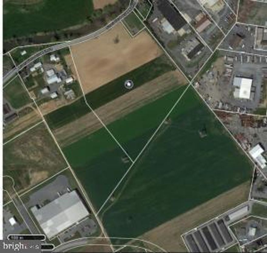 Prime Industrial site with 14.5 acres of raw land. Public sewer at site and public water nearby. Nice level lot with ample road frontage and great access to major highways. Property has a proposed land development plan for a 50,000 SqFt. building with extra square footage for future expansion.