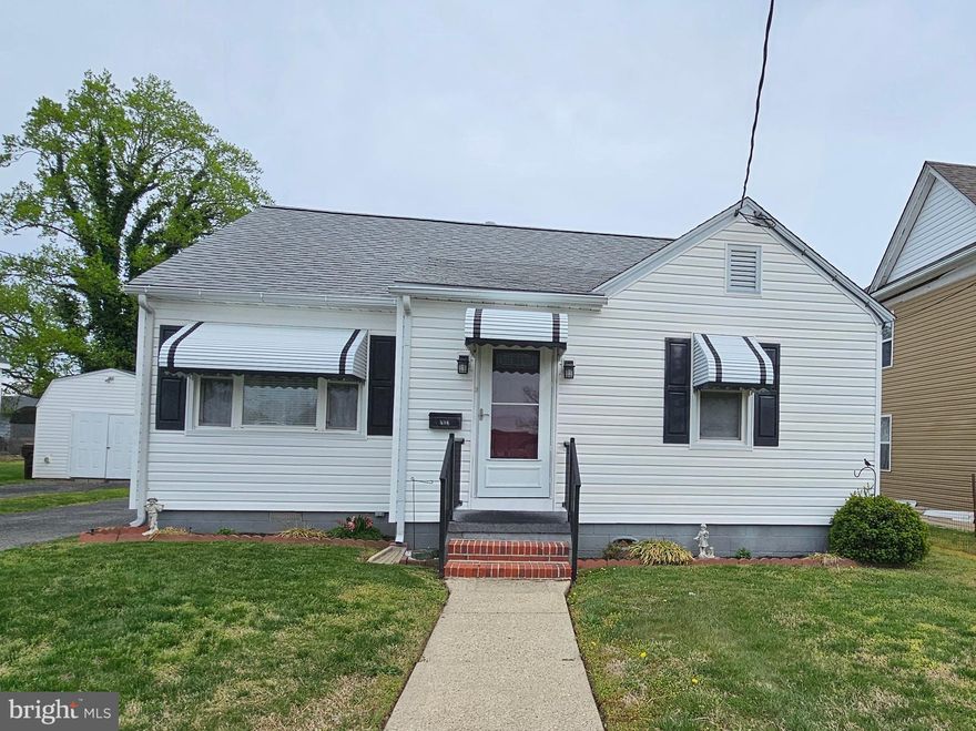 Adorable Bungalow with Timeless Charm in Historic Waterfront Town - 
Step into this adorable bungalow that’s neat as a pin and full of old-time charm! With two cozy bedrooms and one bath, this delightful home offers the perfect blend of character and comfort. The kitchen is outfitted with plenty of cabinets, and the laundry room is equally impressive. Hardwood floors lie beneath the carpet, just waiting to be restored to their original beauty. Convenient pull-down stairs lead to a finished attic with windows at both ends. Natural gas heating paired with central A/C ensures year-round comfort. Outside, the backyard features a detached garage complete with a covered side porch, along with an extra shed for additional storage.
Nestled in a scenic waterfront town rich in history and coastal beauty, you’ll love the relaxed pace, friendly atmosphere, and endless opportunities for exploring local shops, dining, and shoreline strolls. Whether you're looking for a peaceful getaway or a charming full-time residence, this gem is a must-see!