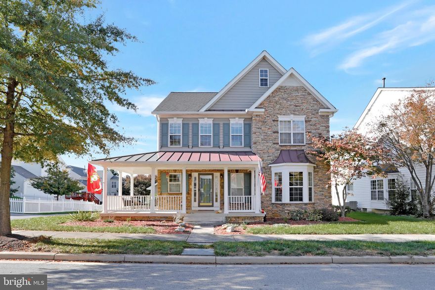 This elegant single family home sits on a tree-lined street in charming Huntfield, just minutes to the Virginia border and Jefferson County schools.  Upon entrance, you are warmly greeted by hardwood floors, plantation shutters, wainscoting and a bright and open floor plan seamlessly connecting the formal spaces, kitchen and living room, leading to the inviting, sunny backyard. Enjoy a formal dining and separate sitting area with bay windows, recessed lighting and vaulted ceilings.  Your private home office boasts built in cabinets, a bay window and an abundance of natural sunlight.  Attention to detail is presented in the kitchen with Corian countertops, customized backsplash, bright white cabinets, and brand-name appliances.  The dishwasher, refrigerator and microwave were updated in 2019, the stove was updated in 2021. A new roof was added in 2019.  The current owners upgraded the pellet stove in 2021, using an automatic thermostat and bluetooth capability.  The remainder of the home runs on a Nest thermostat, making your life even easier!  The dual unit HVAC was fully replaced in 2020, adding to the list of new appliances.  Additionally, the washer and dryer were replaced in 2021. As you walk outdoors you can enjoy an easy to care for Trex deck with a built in bench and solar lights.  The fully finished basement allows for extra gathering space to enjoy your hobbies and gatherings.  This former model home has many sophisticated upgrades for you to enjoy!