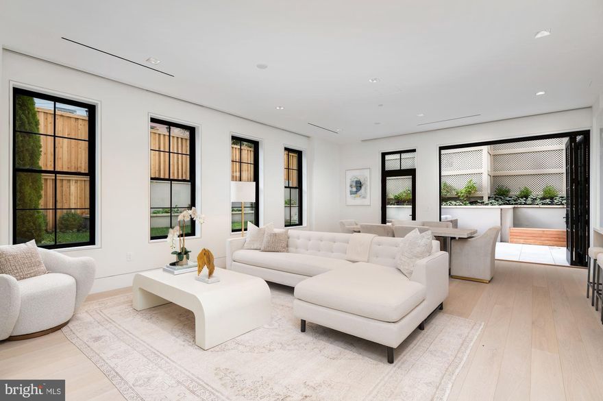 For additional information and floor plans call agents.  
Co-listers are Heidi Hatfield, Jamie Peva, Craig Davidian, Anne Hatfield Weir

Luxury and Location.  Elegant and distinctive brand new construction in the heart of Georgetown north of M Street (yes you read that right!) in boutique 5-unit building with a stunning open floor plan & exquisite finishes. Soaring 10' ceilings throughout, oversized windows and doors offering both courtyard and city views, 7″ wide knotless White Italian Oak flooring; gas fireplace, wireless Lutron lighting and window coverings, Italian Snaidero designer kitchens with high end appliances, sleek high-gloss lacquer cabinetry and expansive countertops made of Caesarstone quartz present a sophisticated canvas for entertaining and gourmet cooking. 

Residence Two has a beautifu private garden.  The elevator opens to  the private service corridor of  this apartment.  This residence has secure garage parking for two cars and a  private storage room on the garage level.  The large elevator can deliver you and your suitcases/groceries straight from the garage to your apartment.  

Generous-sized bedrooms bathed in light offer an oasis inside the city. Exceptional window insulation and commercial noise filtering design ensure a serene sanctuary.

Spacious baths are custom designed by Snaidaro utilizing neutral tones and top-tier materials, with features that include primary bedroom steam showers, custom vanities and heated flooring. Baths are tiled floor to ceiling in Italian Marazzi Classentino marble and feature polished chrome Crosswater London and Grohe fixtures.  Private 70 Sq ft storage room in garage.

This is truly a one of a kind offering.