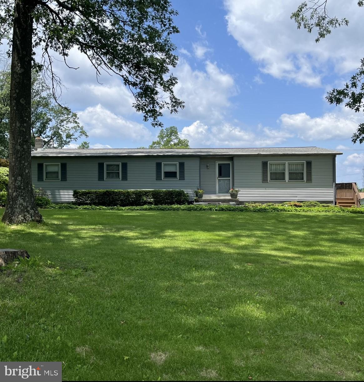 Welcome to 262 Walnuttown Rd. This original owner ranch is nestled on over 2 acres providing many choices for gardens, play areas and pets. 1 Floor living at its best with over 2000 sq. ft including oversized family/living room with access to a large deck, kitchen and dining room and 4 bedrooms and 2 full baths. The lower level offers the potential for an in-law suite with small kitchenette and full bath and storage area. There's a 2 car garage and large shed for storing lawn equipment or a collectable car. This home with all its potential is waiting for its new owner.