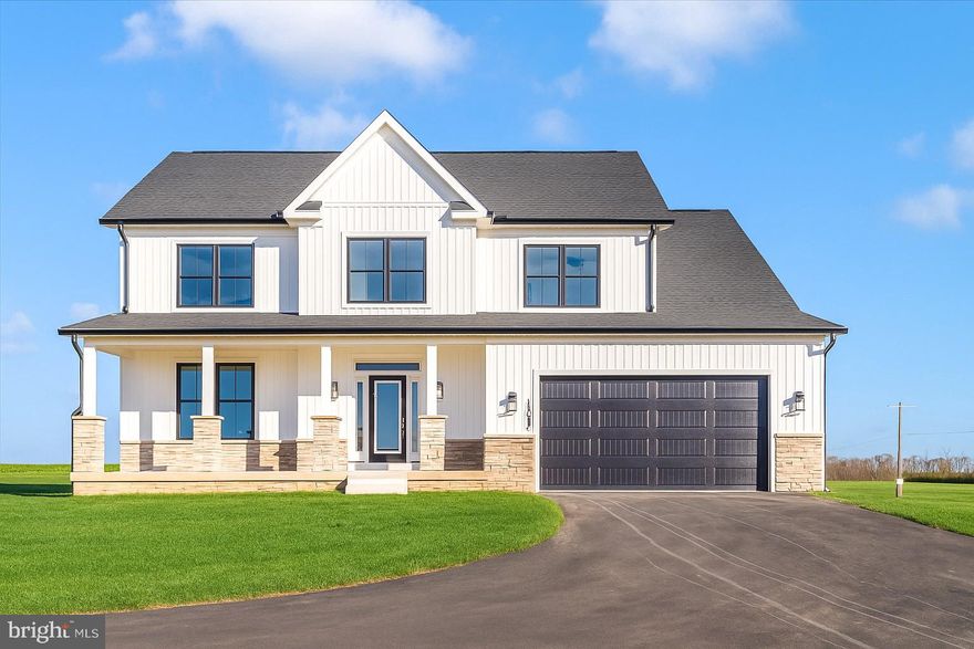 New Home by AHC New Homes LLC. on 1.04 Acres • 4 Beds • 3.5 Baths • Oversized 2-Car Garage, Stunning New Construction with Elegant Upgrades. This beautifully crafted home blends modern style with thoughtful details, offering 4 spacious bedrooms and 3.5 baths. The luxurious primary suite boasts a tray ceiling, a walk-in tiled shower that extends to the ceiling, and refined finishes that create a relaxing retreat. Throughout the home, you’ll find soaring 9-foot ceilings, coffered ceilings in the main living area, and upgraded luxury vinyl plank flooring for a warm, timeless look. The gourmet kitchen features quartz countertops, premium cabinetry, and an open flow perfect for both everyday living and entertaining. An upgraded upper-level laundry room with built-in cabinets adds ease and efficiency to your daily routine. The oversized 2-car garage provides ample space, while the inviting front porch offers the perfect place to unwind. Additional highlights include a full bath rough-in and walk-out access on the lower level, giving you room to expand. Backed by a Quality Builders Warranty (QBW), this home combines style, comfort, and peace of mind—ready to welcome you home.