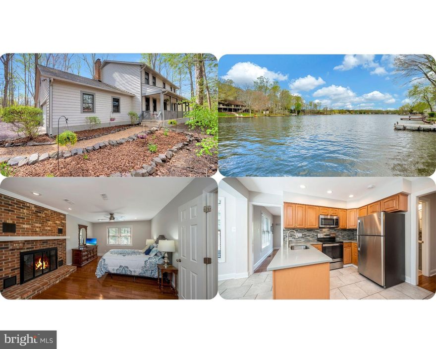 Let’s get your lake life started! Bring your water toys and begin making memories! Whether you are looking for a primary waterfront residence, a weekend retreat, or to become a vacation rental host, 103 Pleasant Grove Rd., is the one! Boasting 75 feet of water frontage and high-speed internet, this 6 bedroom, 4 bath home has it all! You’ll love the fine features and recent updates that provide an immediate move-in or rental-ready experience! As you arrive, you will notice ample parking opportunities for family and guests. Stepping onto the front porch providing lake views, the gorgeous front door will catch your eye and is indicative of the quality you will find as you tour the home. Gleaming hardwood floors are found almost everywhere! Two separate living areas (each with fireplaces to warm those chilly nights),  eat-in kitchen with quartz and stainless appliances, dining room with deck access, two bedrooms (including an expansive, amazing in-law/owner’s suite with full bath, sink and refrigerator), two bathrooms, laundry room befitting a lake house, and closets galore comprise the main level. As you ascend the stairs, you are presented with the upper level owner’s suite featuring a fireplace, sitting area, en-suite bath with soaking tub and separate shower, three additional bedrooms, and hall bathroom. And now for the waterfront experience…located in a cove with fabulous main lake views from the dock, you can swim to your heart’s content, launch one of your water toys, lounge in one of the seating areas, catch some fish, or sit by the fire pit enjoying your favorite beverage, all while taking in the expansive views! Let your waterfront adventure begin! A private, gated, secured community, Lake of the Woods offers anything and everything you could possibly want. Home to two lakes (the 550 acre main lake and a 35 acre "fishing lake"), a golf course, an equestrian center, a fire and rescue department, and a church all within the gates, Lake of the Woods simply has it all. Whether your passion is boating, water skiing, kayaking, golfing, horseback riding, or simply taking in the breathtaking views from the clubhouse while enjoying a fabulous meal, from your own deck or yard, or from one of the beaches, you won't be disappointed! Perhaps you'd like a game of bridge or volunteering your time and talents...Lake of the Woods offers more than 60 clubs and/or organizations from which you may choose to become involved. Located in Orange County, we are fortunate to enjoy low real estate taxes. Coupled with home prices ranging from $200,000+ to over $2,000,000, Lake of the Woods is the perfect community for both full-time residents, as well as weekenders. But don't take my word for it, please come see for yourself! I will gladly give you a tour of Lake of the Woods by boat and by car so that you may experience what's to love in Lake of the Woods!