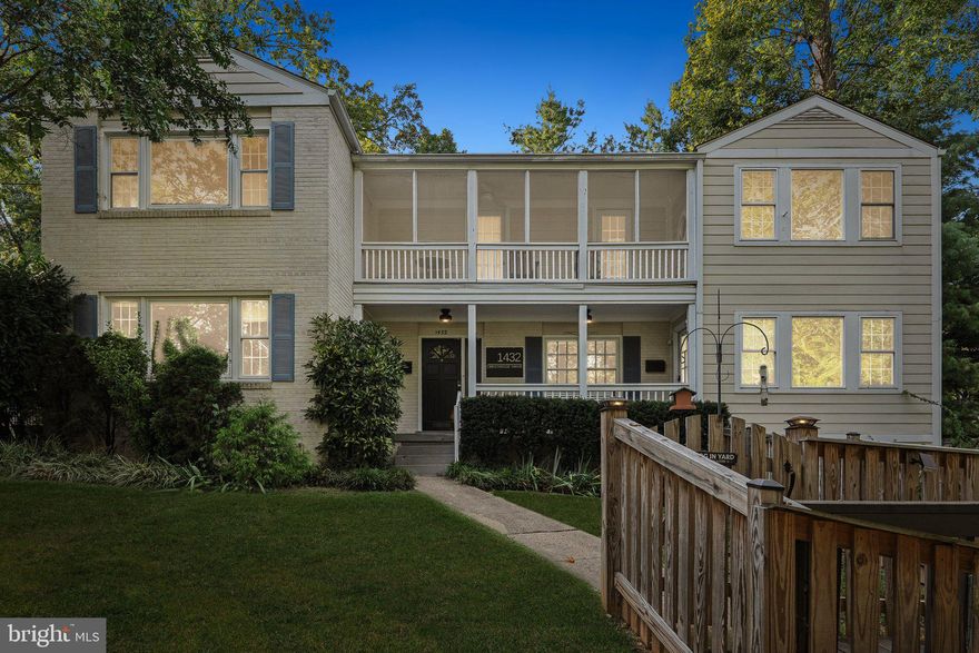 Welcome to this Beautiful 7-Bedroom, 4-Full Bathroom, 2-Half Bathroom Colonial in the highly sought-after Woodside Forest neighborhood of Silver Spring! Perfectly situated just moments from Sligo Creek Park, trails, and the golf course, this home blends timeless charm with modern updates and abundant living space. Step inside to find gleaming hardwood floors and a spacious living room with a picture window overlooking the landscaped front yard. A dedicated dining room provides the ideal setting for holiday gatherings and special occasions. The remodeled kitchen is a chefs dream, featuring bold cabinetry, stone countertops, stainless steel appliances including a gas range, recessed lighting, and a breakfast bar with open sightlines into the family room. The family room showcases a brick accent wall with a cozy wood-burning fireplace and French doors leading to the fenced backyard with an expansive patio and hardscaping, perfect for entertaining. A stylish powder room completes the main level. Upstairs, the owners suite offers a true retreat with an oversized walk-in closet and spa-like ensuite bath complete with double vanity, custom lighting, and a beautifully tiled shower. From here, step onto the private screened porch ideal for morning coffee or evening relaxation. A connecting bedroom makes a perfect home office or nursery, while two additional bedrooms share a full hallway bath. For convenience, the laundry is located on this level. The garden-level basement extends the living space with a large recreation room, a fifth bedroom, and a full bathroom and a newly remodeled full kitchen. This home also includes a rare and versatile adjoining two-bedroom unit with a private entry ideal as an in-law suite, guest quarters, or potential rental. The unit boasts an open-concept living room and kitchen with modern finishes, a family/dining area, half bath, fenced backyard access, and upstairs two spacious bedrooms with generous closets, built-in office nook, dual vanity full bath, and washer/dryer. With its unbeatable location near major commuter routes (Georgia Ave, Rt. 29, I-495), Metro, MARC, and endless dining and shopping in downtown Silver Spring, this home truly offers the best of suburban living with urban convenience.

Don't miss the opportunity to own this exceptional Woodside Forest property schedule your private showing today!