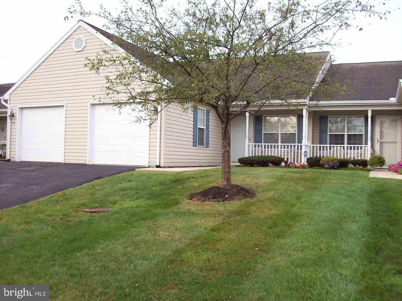 Desirable condo in Shiloh Ridge 55+ community 2 bedrooms and 2 baths with all appliances included Original Owner Condo fee covers exterior maintenance, lawn care & snow removal Immediate occupancy Walking distance to Rabbit Transit Bus Stop.