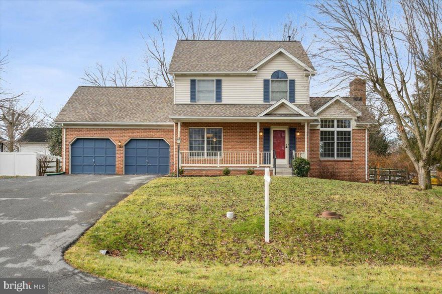 Welcome to 7918  River Run Frederick, Maryland. This beautifully maintained Colonial brick home is located in the highly sought after Waterside Community and close in proximity to everything Frederick has to offer! With 2,553 square feet of living space, this home has been newly painted with a neutral color 
palette , new LVP floors throughout the home and new carpet in the Family room. Off the Kitchen is a nice size garage and access to the second deck looking out onto the semi private back yard. 
The upper level includes the Primary Bedroom with Walk-in closet,  two additional bedrooms and a hall bathroom. All three freshly painted  bedrooms include ceiling fans and new carpet.
The unfinished basement is a perfect palate for someone to come in and design it anyway they want.
Recent updates include: Carpet,  LVP Flooring, Heat Pump, 2 appliances and all Interior paint.
This  location has nearby access to Rt 15 and Rt 70 , right around the corner from Wormans Mills, nearby shops and restaurants and minutes from  downtown Frederick!! You won't want to miss out on this one!!