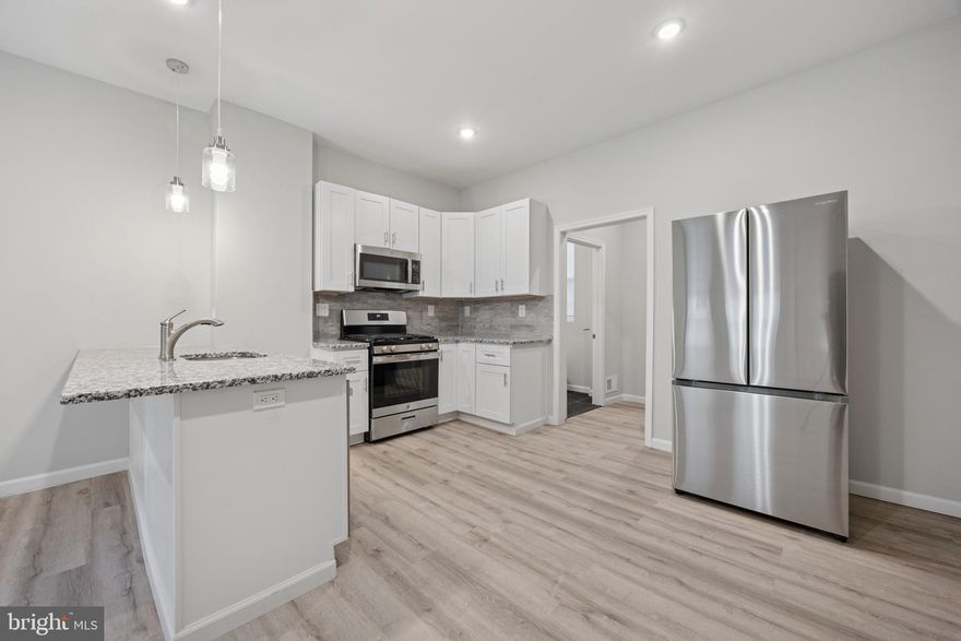 Section 8 accepted ! Welcome to 5213 Spruce Street, Apt A, Philadelphia, PA 19139! This beautifully renovated 3-bedroom, 1.5-bathroom apartment perfectly blends comfort and modern style in the vibrant Cobbs Creek neighborhood. Situated on the second floor of a well-maintained building, this bright and spacious unit boasts contemporary finishes throughout. The brand-new kitchen features updated appliances, sleek countertops, and ample cabinet space—ideal for all your culinary needs. The generously sized bedrooms offer fresh flooring and plenty of closet space, while the updated bathroom showcases stylish fixtures and a polished, modern design. Additionally, you'll find a dedicated pantry space, and a washer and dryer are included for added convenience. Located just moments from University City, local shops, cafes, and public transportation, this apartment offers easy access to Center City and surrounding attractions. Don’t miss your chance to make this move-in-ready space your new home. The first 6 month is $1,600 then the next 6 months is $1,800. Schedule your tour today!