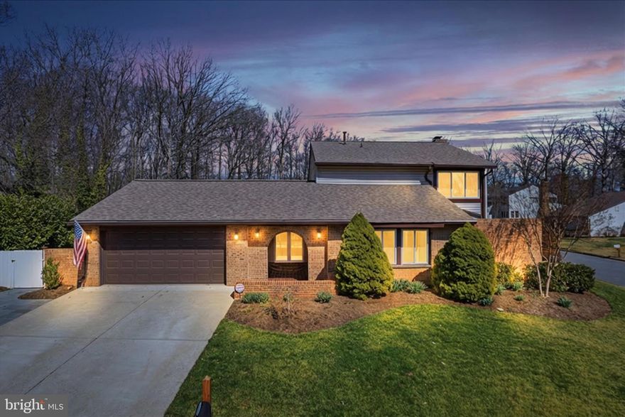 Welcome Home to 116 Newbury Place!  Nestled on a beautifully landscaped corner lot, this spacious 4-bedroom, 3.5-bathroom single-family home offers over 2,900 square feet of thoughtfully updated living space designed with comfort, function, and family living in mind.  From the moment you arrive, you’ll appreciate the professionally maintained custom brick exterior, concrete driveway, and inviting covered entryway. The striking double-entry doors, handcrafted from rare narrawood (Philippine mahogany), create a warm and memorable first impression. A Ring doorbell, new exterior lighting (2025), and a leaf-protection gutter system (2025) provide modern convenience and peace of mind.  Inside, you’ll find fresh interior paint (2025), new carpeting (2026), and updated lighting throughout, giving the home a bright, refreshed feel. The remodeled kitchen (2025) is truly the heart of the home, featuring quartz countertops, updated lighting, a new sink and disposal, and quality appliances including a Bosch dishwasher (2024), GE refrigerator, and Whirlpool gas range. The adjacent eating area is anchored by a custom brick fireplace with an impressive 8-foot hearth—perfect for cozy family dinners and holiday gatherings.  The expansive 21’ x 20’ family room offers incredible space to spread out, complete with an 8-foot custom brick wet bar and 16 feet of built-in shelving and cabinetry. Whether hosting game night or enjoying movie evenings, this space is ready for making memories. A beautifully updated bathroom (2018) adds additional convenience on the main level.  Upstairs, all bedrooms feature brand-new carpeting (2026), and both full bathrooms have been completely remodeled (2025), including updated vanities, flooring, lighting, and an expanded shower in the primary suite. Every detail has been thoughtfully updated for modern family living.  Outdoor living is just as impressive. Enjoy evenings on the bluestone patio (2017) off the living room or relax on the concrete patio off the expanded laundry room. A bluestone walkway (2025), underground sprinkler system, BRICK fenced rear yard, and storage shed complete the private backyard retreat—ideal for kids, pets, and entertaining.
Additional highlights include:
• Roof (2025)
• Lennox HVAC system (2022)
• Gas water heater (2024)
• Whole-house surge protector
• Updated electrical panel
• Extra attic insulation
• Sheet rocked garage with new door (2022)

With extensive updates, generous living spaces, and timeless custom features, 116 Newbury Place is the perfect place to plant roots and grow!