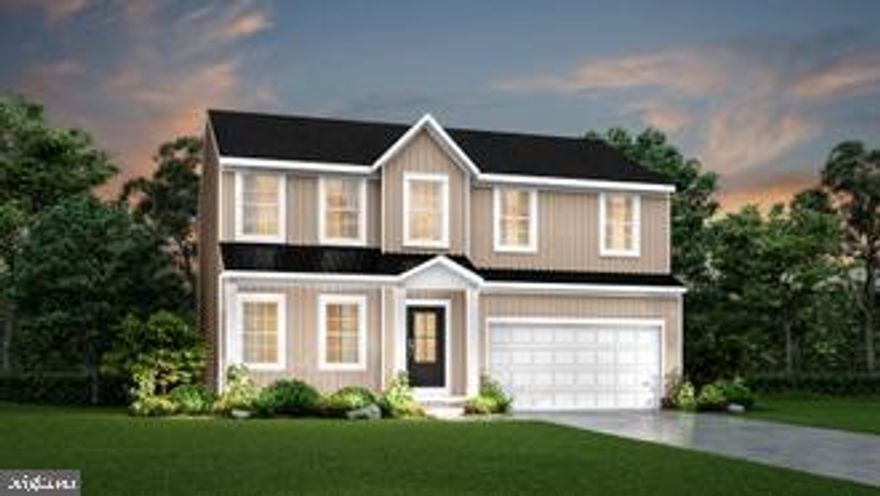 DECEMBER MOVE-IN! This spacious Dallas floor plan offers 4 bedrooms, 2 full baths, and 2 half baths. The main level includes a versatile flex room at the back, ideal for a private office. The kitchen is designed for both style and function, featuring a corner pantry, a large island, granite countertops, and stainless steel appliances.

Upstairs, you'll find a luxurious primary suite with a private bath and an expansive walk-in closet. Three additional bedrooms, a second full bath, and a convenient second-floor laundry room complete the upper level, providing generous space for family living.

The finished basement adds extra living space with a walk-out to the backyard and includes a half bath for added convenience.

Centrally located near shopping and dining, this home is only 8 minutes from Charles Town with easy access to Northern VA, Route 9, and I-81.

Photos are for representation only and may feature a similar model.