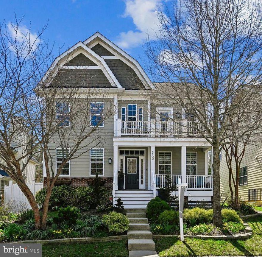 Live the Eastport lifestyle - This is what upscale, modern urban living is all about! It's an easy walk or bike ride to downtown shops, restaurants and marinas  from this centrally located 13 year old Craftsman style  home.   Light floods  the rooms including the  upper level bedrooms, one with a balcony.  The lower level offers a recreation room or office, full bath and separate entry. There is a two car garage off a rear driveway that can accommodate 3-4 additional vehicles. You will be wowed by the professionally designed, year round  gardens and outdoor living spaces. Enjoy neighbors, friends and pets in the common green space (maintained by the Boucher Place HOA) behind the house.
If you are thinking about downsizing there is ample storage! Are you moving up? The flexible floorplan will perfectly accommodate your changing lifestyle. Come see for yourself.