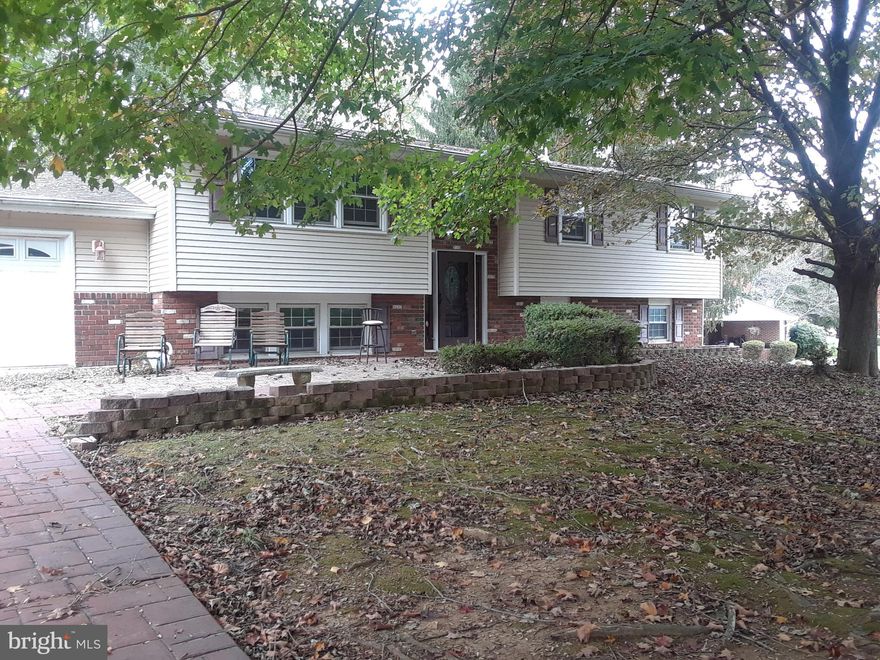 Lets look at the benefits- Wonderful location, location, location  on peaceful street, large room sizes, wonderful schools, huge attached garage, lower level family room with freestanding fireplace, walkout to patio, furnace just a few years old, newer water heater, deck, fenced yard area.   Pretty nice lot extends beyond the back fence. This home just needs your imagination to bring it back to the showplace it once was. Paint would go a long way, but take a look to build your "to do" list .  Priced to reflect the needed updates.