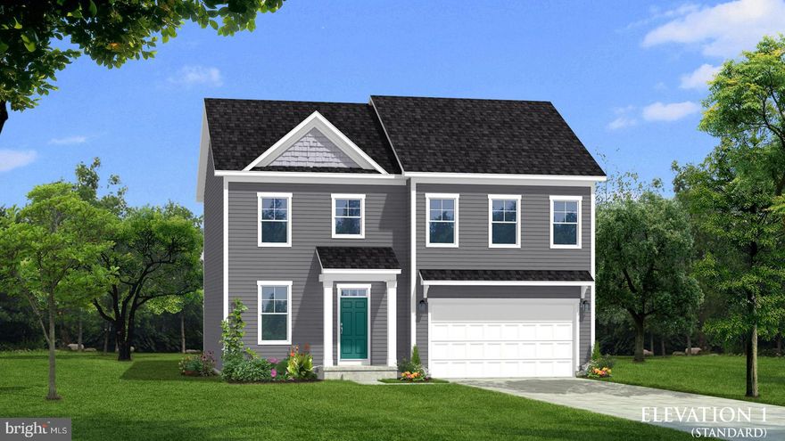 ***FOR A LIMITED TIME ONLY, OFFERING UP TO 20K INCENTIVE  FOR PRIMARY RESIDENCE WITH USE OF PREFERRED LENDER AND TITLE.  CONTACT SALESPERSON/CONSULTANT FOR DETAILS***
BRAND NEW CONSTRUCTION in Berkeley County’s Premier Planned Community featuring a clubhouse, swimming pools, walking trails, lush landscaping, mountain views and more! The Bridgeport II is a popular 2 story floorplan with elevation 1 with covered porch, 4 Bedrooms, 2.5 Baths, and 2 car garage with unfinished walkout basement with 1030+sq. ft. to expand later. It features a main level open concept with a flex room upon entry, hallway with powder room and linen closet, family room open to the kitchen/morning room with island, stainless appliances, level 2 cabinetry throughout and level 1 quartz kitchen countertops. This home features a large walk-in pantry and designated mudroom. The large primary suite includes a very large walk-in closet, dual vanity, and oversized seated, tiled shower in primary bath. Laundry is located on the bedroom level. Home and community information, including pricing, included features, terms, conditions, availability and sales procedures related to appointments subject to change without notice. All images are for illustrative purposes only and individual homes, amenities, features, and views may differ. Images may be subject to copyright.