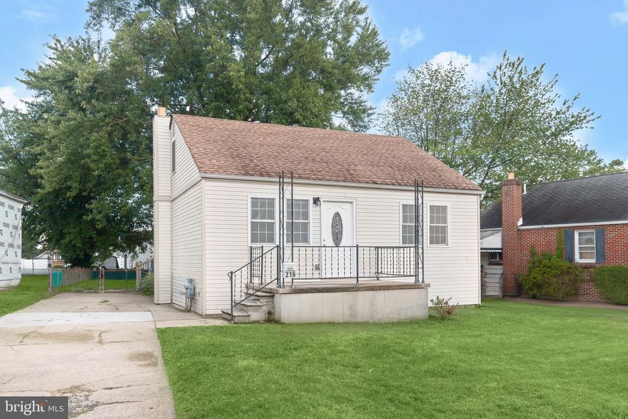 Welcome to this charming Cape Cod style home in the Gray Manor community of Dundalk. Step inside to a spacious living room featuring hardwood floors and high ceilings, creating an inviting atmosphere. The hardwood floors extend throughout, leading you to two generously sized bedrooms, either of which could serve as the primary, along with a full bath featuring a tub/shower combination.  The kitchen is a delight with space for a breakfast table, ample storage, a pantry, and plenty of counter space. It also offers access to the rear deck, perfect for seamless indoor and outdoor entertaining. The upper level boasts two additional bedrooms with plush carpeting, providing comfort and versatility.  Enjoy the outdoors with a front porch and a rear deck overlooking a fenced yard, offering endless possibilities. Conveniently located near major commuter routes MD-157, I-95, and I-695, and just moments from Bear Creek Park and Bear Creek for all your outdoor adventures. Don’t miss the opportunity to make this delightful home yours!