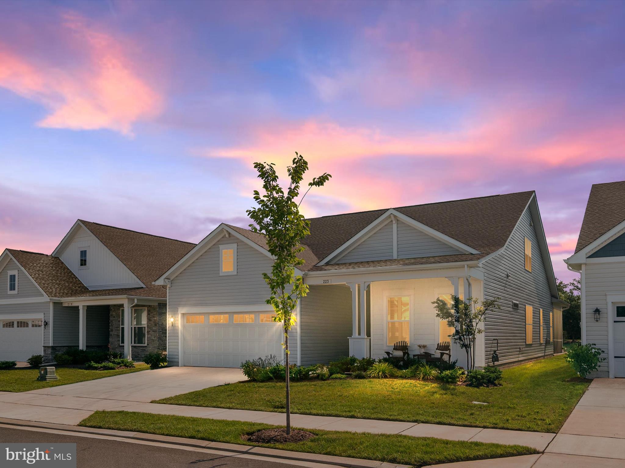 ****************Welcome to Your Dream Home at Four Seasons on Kent Island*******************
Step into refined elegance and low-maintenance luxury living with this stunning Killarney w/Loft model, the most sought-after floor plan in the exclusive Four Seasons at Kent Island community. This single family home blends style, comfort, and functionality, in one of the Eastern Shore's premier 55+ resort-style communities.
Enjoy the convenience of a thoughtfully designed main level featuring a spacious primary suite, guest bedroom, and a private home office - perfect for working from home or hosting visitors.
A chef's dream, the Ultra Gourmet Kitchen is the heart of the home, boasting upgraded appliances, expansive quartz counter tops, custom cabinetry, double wall ovens, stainless steel refrigerator with French doors, and a large island ideal for entertaining.
Your primary suite includes a lavish ULTRA LUXURY SPA BATH complete with walk-in shower, dual vanities and upscale finishes- your personal oasis for relaxation.
Some other elegant touches include soaring tray ceilings, plantation shutters, and a cozy fireplace add warmth and sophistication to the open-concept living and dining areas, including a separate formal dining room ideal for special gatherings.
The upper level of the home offers a spacious loft, a flexible area perfect for a second office, hobby space, or additional living quarters for overnight guests. Also, the 25X10 attic storage room should certainly come in handy. More storage is available in the oversized two car garage with room for two full-size vehicles plus a third small car or extra storage.
Back down stairs, just off the Great Room is a screened-in porch and patio, overlooking a beautifully landscaped back yard, with no homes behind you.
You will certainly enjoy the 24,000 square foot Clubhouse located directly on the Chester River.
Fantastic amenities include an outdoor infinity pool, indoor pool with on-duty lifeguard, fitness center, library, game room, gas and wood burning fire pits, Tiki bar equipped with refrigerators, sinks and television monitors, pier with transient boat slips, walking paths that link to the Cross Island Trail, pickle ball & tennis courts, bocce, dog park, and an outdoor amphitheater for live music and movie nights. The community lifestyle director will keep you busy with daily activities such as yoga and an assortment of clubs including biking, billiards, book club, baking, mahjong, environmental club, trivia night and more. In addition to the weekly and monthly activities, residents can enjoy crab feasts, oyster roasts, movie nights, Summer concerts and holiday gatherings throughout the year. This development is an unrivaled, amenity-filled, resort-style experience with convenient access to Annapolis (17 miles), DC (45 miles), Baltimore (45 miles), and BWI (30 miles). Kent Island offers multiple dining and shopping options, a nearby outlet mall, and a 6.5 mile cross-island trail surrounded by endless views of the Chester River.