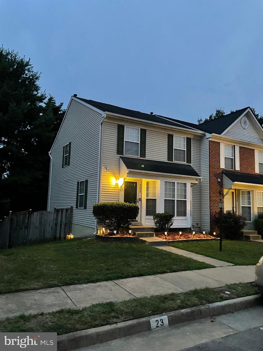 End unit Birchwood model townhome with three bedrooms, two full baths + two half baths on three levels in super convenient neighborhood of Wayside Village. New flooring and fresh paint throughout. Some nice updates but still room to do more and build your own sweat equity. This amazing price gives a great opportunity to move in and do any further updating at your leisure. Terrific layout and nice light throughout. Full, finished, walkout lower level - enjoy the fireplace. Lovely spot in subdivision and wonderful curb appeal.  Fenced rear yard. Sitting just minutes from all the major shopping and dining at Potomac Mills and surrounding areas. Just minutes from the new VRE, Fort Belvoir, and Quantico Marine Base, as well as 25 minutes from Washington DC. Amenities include tennis courts, a pool, beautiful wooded walking trails, and available memberships to the Northern Virginia Public Golf Course. Pending as of 9/11/21