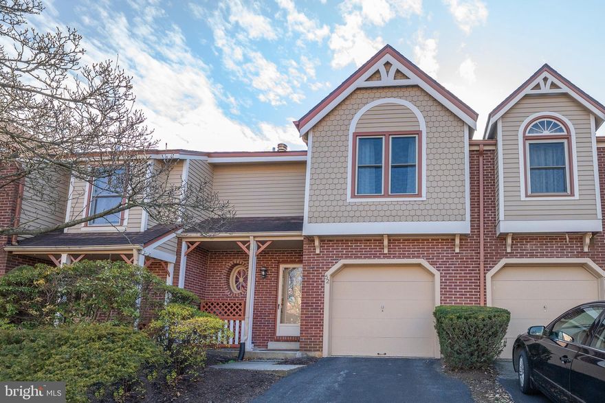 Not to be missed! This lovely and spacious two bedroom, two and a half bath townhouse with full, finished basement and one car garage is located in beautiful, Victorian style Main Street Village in Chesterbrook. Walk in to the lovely, tiled foyer. Admire the stained glass windows in the front doors and first floor newly renovated powder room. The open concept dining room and living room with fireplace are meant to be enjoyed. The kitchen has new granite counter tops. Glass doors guide you from the living room onto a deck. The basement is spacious and could be used as a third bedroom area. The second floor has a large primary bedroom and sitting area with two walk in closets, a spacious bathroom with double sinks and a large shower. The 2nd bedroom is spacious with two generously sized closets and its own full, newly renovated bath. Practicality is woven throughout this home, from the convenient laundry area located in the upstairs hallway to the driveway with two parking spaces and an additional one-car garage, ensuring parking is never a concern.  A great perk is that the HOA  takes care of driveway clearing during the snowy months!
Don't miss this opportunity to be in the award winning T/E School District in a neighborhood that does not back up to the Turnpike and is close to Wilson Farm Park, Valley Forge Park and all major highways. A two year contract is highly preferred.
