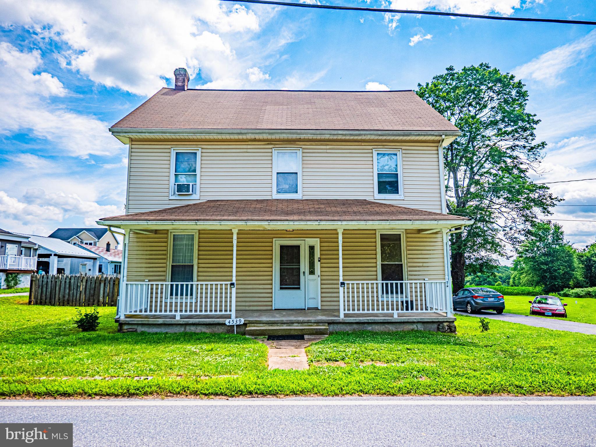 This charming 4 bedroom, 2 bath home in south Carroll County (Winfield ) awaits! Recent updates include the remodeled kitchen, dishwasher, and primary bath (w/ double sink!), newer mini-split AC, 5 ceiling fans, updated electric, replacement windows,, water filtration system, water heater (2023), and laminate flooring! Roof replaced in 2016 and sump pump in 2023. Rear addition off kitchen has laundry/mudroom plus rough-in for a powder room. All situated on a level 1.2 acre lot with back deck and fenced back yard.