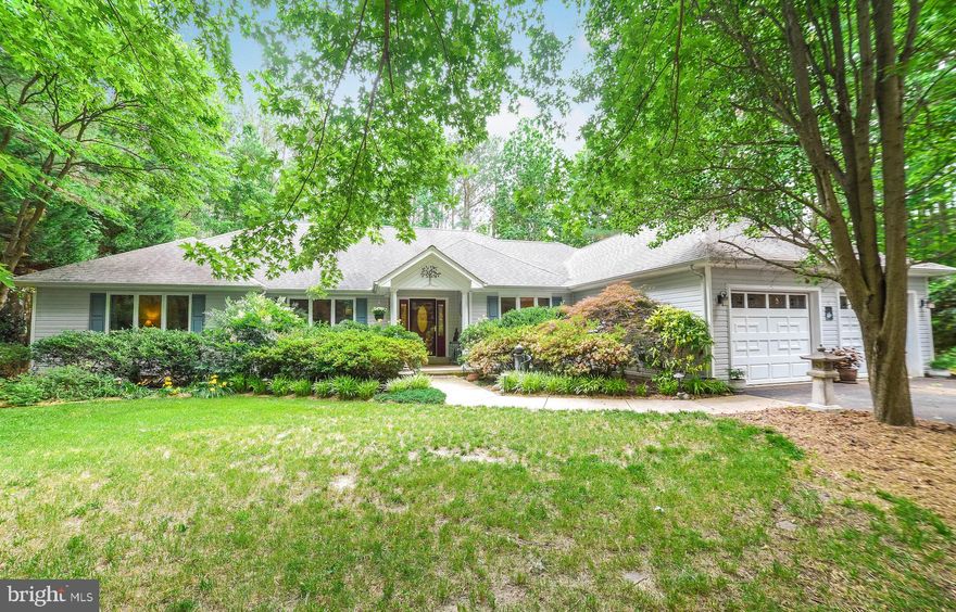 For some,  the good life  is a dream.  Make it your reality in this immaculately maintained one level home in The Landings at Piney Point.  The Landings offers all the amenities you could possibly want in a waterfront community including a deeded boat slip in the community boat harbor, a swimming pool and tennis court, private beach and a boat/RV storage area.  Your private 1 acre wooded lot fronts on the shores of Piney Point Creek with a floating dock/kayak launch at waters edge.  Piney Point Creek is a picturesque body of water that provides a calm water haven just off the Potomac River, putting you just minutes from some of the best fishing in Maryland!  The home has an open floor plan allowing water views from the main living areas with stately columns defining the mix of formal and informal spaces.  The spacious kitchen has granite counters, a large center island and stainless steel appliances.  A lovely screened porch (with seasonal screen covers) allows comfortable outdoor down-time.   The master en suite includes a spacious closet, a large bathroom that has been updated with a walk-in shower and corner jet tub.  The bedroom opens to the waterside deck for enjoying that first morning coffee.  3 other nice size bedrooms allow plenty of space for family and friends to enjoy this special retreat.  And just in case of inclement weather there is a whole house generator to keep you going until power returns.  Whether you are looking for a year-round home or weekend waterfront retreat, it s all right here!  Take a closer look at https://my.matterport.com/show/?m=roh5a8mttho&mls=1