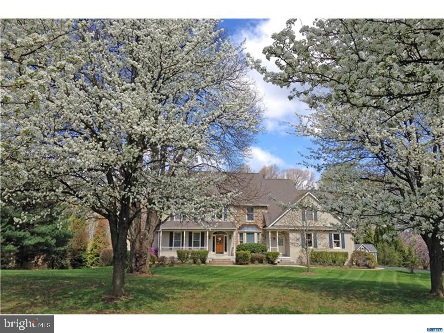 Close your eyes and picture the perfect Chester County home. You"ll likely imagine a classic colonial situated against a serene setting. Your dream will become a reality in this home, located in a picturesque one lane community. The property, set on nearly 2 acres, is immediately welcoming. Gleaming hardwood floors, spacious rooms and elegant moldings add to the appeal of the interior. Enter the family room, which has built-in bookshelves and a gas fireplace flanked by two charming window bench seats. French doors lead to a spectacular sunroom with vaulted ceiling and walls of windows that afford incredible views of the surrounding landscape. The masterfully appointed eat-in kitchen features a large center island with seating, granite countertops, double wall ovens, pantry and a convenient back staircase. Glass doors lead to the delightfully private rear deck which overlooks the spacious yard and supplies many options for warm weather entertaining. Other main level rooms include formal living and dining rooms and a large laundry/mudroom with outside access. Upstairs, the expansive owner"s suite is sure to impress. This spacious retreat offers hardwood floors, large walk-in closet and luxurious bathroom boasting heated ceramic tile floor, granite-topped vanities, jetted soaking tub and seamless glass shower. One of the secondary bedrooms has an en-suite bath and two closets, while the other three bedrooms access the hall bath. Indeed, there is no lack of space in this home as it also includes a finished walk-out lower level with high ceilings, added windows, wet bar, full bathroom, recreation area and den. There is also a versatile room with closets that could be used as an exercise room, craft room or study--the possibilities are endless! The perfect home for those who appreciate space both inside and out, as well as modern conveniences such as zoned HVAC, security system, electric air cleaner and whole house generator.  *Stucco inspection has been completed by Environspec. All recommended repairs to be completed prior to settlement. Remediation of stucco includes replacement of some windows.