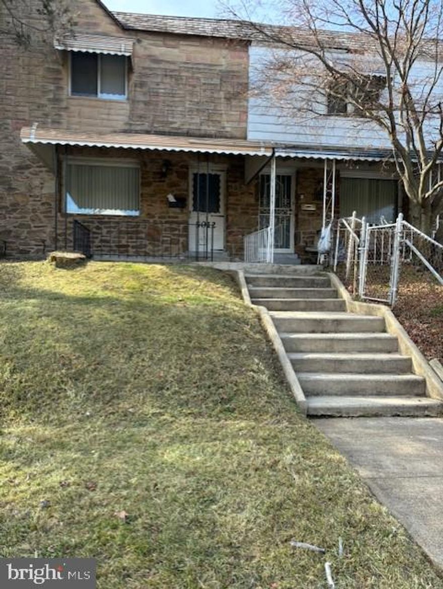 Property perfect for the first-time homebuyer!! ASK about to qualify or for a PRIVATE INVESTOR looking to purchase and rent out the property!! Welcome to 5012 Chalgrove: located in the NW Baltimore neighborhood of Cylburn, close by many amenities as landmarks including Sinai Hospital, Pimlico Racetrak. Easy access to 83! This 3-bedroom, property features an open concept on the main level, eating kitchen. Basement is spacious to create your space: personal gym, office, Family room. SCHUDULE YOUR APPOINMENT TODAY!