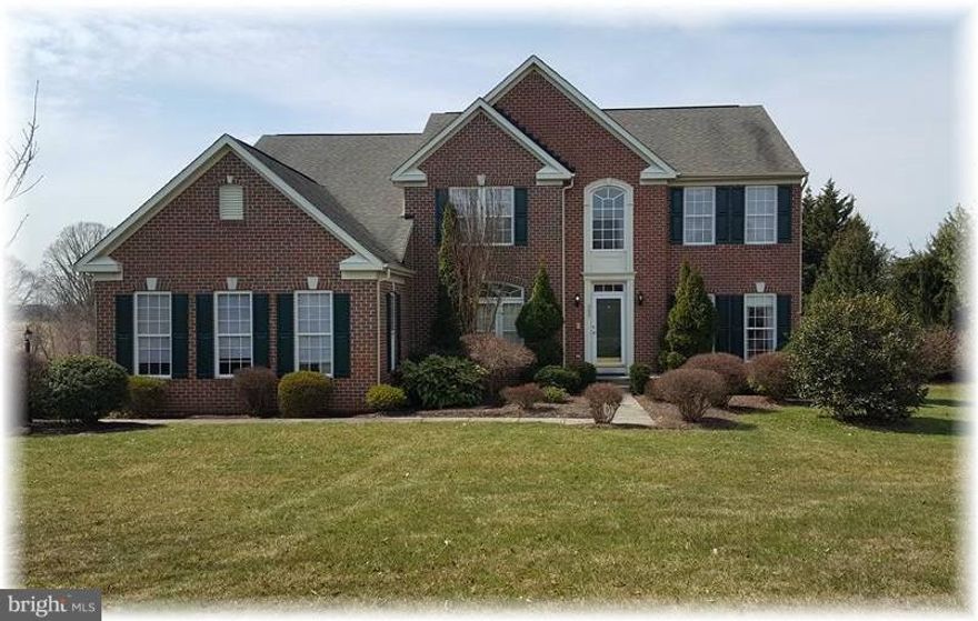 Move-in ready on 2 ac. of rolling hillside is this 4 BR custom home w/ elegant moldings & ceilings thru-out. The sun-drenched flow of the kitchen, fam. rm. & sunroom connects you to your outdoor surroundings. The master suite provides a private sitting rm. & the finished L. L. leads to the yard. Plus a private office, granite tops, 2-tiered deck & gas back-up generator. All furniture is negotiable