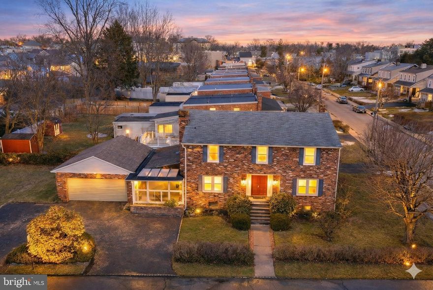 This unique one-owner Colonial home presents a rare opportunity, as it has been exceptionally well-maintained and soundly built. Enjoy the impressive curb appeal and features upon stepping inside, you will discover a freshly painted interior throughout, creating a bright and inviting atmosphere. There are updates in the kitchen, newer lighting fixtures and newly installed carpeting in the bedrooms. Nestled in a highly sought-after neighborhood, this property offers an unbeatable location. You can enjoy the convenience of being just blocks away from two public parks (Preston Field & Pollo field), perfect for outdoor recreation. This home is also exceptionally close to the heart of the local Bryn Mawr business district, providing easy access to shops, restaurants, and entertainment, and commuting is a breeze with Septa transportation right in your neighborhood.

The exterior attributes include a commanding two-story brick and stone facade with classic shutter details and a prominent red front door. The home also boasts expansive outdoor living spaces, including an enclosed breezeway/sunroom with high ceiling glass and a side entrance. A spacious, professionally asphalted two-car driveway leads to the attached garage.  The front yard reflects  the lovely green space, private rear yard is complete with a shed and ample space for gardening or play.