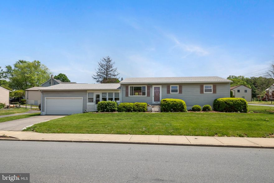 * Multiple offers have been received. Please submit highest and best offers by 3pm on Tuesday, 5/20 * This South Allentown brick ranch is a rare find, offering easy living on a level corner lot. Inside, you’ll find 3 bedrooms, 1 full bath, and hardwood floors throughout much of the main level. The sun-filled living room flows into a cheerful eat-in kitchen with vintage cabinets, gas range, and backyard access. A full bath features tiled walls and updated fixtures, while each bedroom offers generous closet space and natural light. The oversized breeze-way provides bonus space to relax, entertain, or use as a flex room. There's also an oversized 2 car garage. The spacious yard offers plenty of room to play, garden, or enjoy the outdoors. Efficient gas heat, central A/C, updated mechanicals, and well-kept landscaping round out this lovingly maintained home. Convenient to I-78, l, parks, shopping, and schools. A fantastic opportunity to update at your pace or move right in!