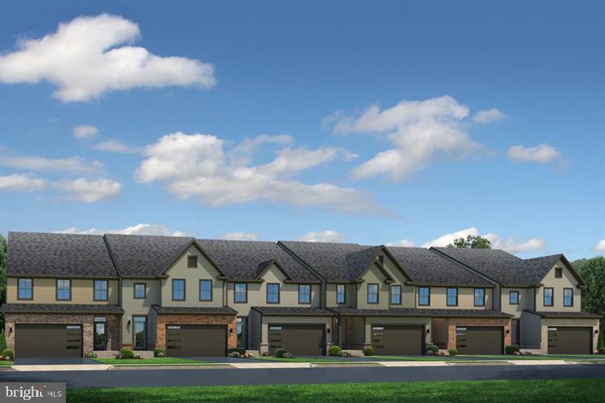 Ryan Homes is taking precautionary measures to insure the safety of our valued customers and employees.  Our model homes are open, but we are meeting 1 on 1. To be built Calvert, estimated December delivery in the brand new 55+ community of Tanyard Shores.  Welcome to Tanyard Shores' exclusive 55+ active adult neighborhood! Enjoy the lifestyle of a waterfront community with resort-style amenities. Offering villas with main level living and 1st floor Owner's Suites, plus 2-car garages.  For a villa that offers style and space, but never sacrifices convenience and comfort, look no further than Ryan Homes TO BE BUILT  new Calvert. As soon as you enter the foyer you will  know you have arrived. To your right a cozy nook shelters an eat-in kitchen with a pantry cupboard, full sized laundry room, and convenient powder room. Ahead lies a light-filled open-concept floorplan that features room for a dining room, and great room but never feels closed off. A wall of windows and a door on the back wall lets the outside in. The owner s bedroom is off the living space, near at hand but separated from the living area by an ante space. Entering the owner s bedroom is like entering your own private spa retreat from the day to the owner's bath, with its double bowl vanity and shower with seat. A huge walk-in closet gives you plenty of storage space. Upstairs is another large bedroom and bath, and more coveted finished storage space.  Tanyard Shores' resort style amenities include: An exclusive 55+ active adult clubhouse along with all the other community amenities to enjoy.  Outdoor pool, fitness center, yoga studio, coffee bar, indoor and outdoor dining areas, and firepit. You'll love having water access, dock & boat slips, beach area with kayak storage, hiking trails, dog park, and more!  Tanyard Shores is perfectly nestled between Rt.10, Rt. 100, I-97 and I-695 allowing convenient access to entertainment, shopping, dining, parks and marinas while maintaining a lovely neighborhood feel on the Marley Neck Peninsula.  With shopping malls and a variety of restaurants, several parks and Baltimore's Inner Harbor at only 15 miles away, everything is right around the corner.  Images are representative only.  Other homesites available. Closing assistance available.