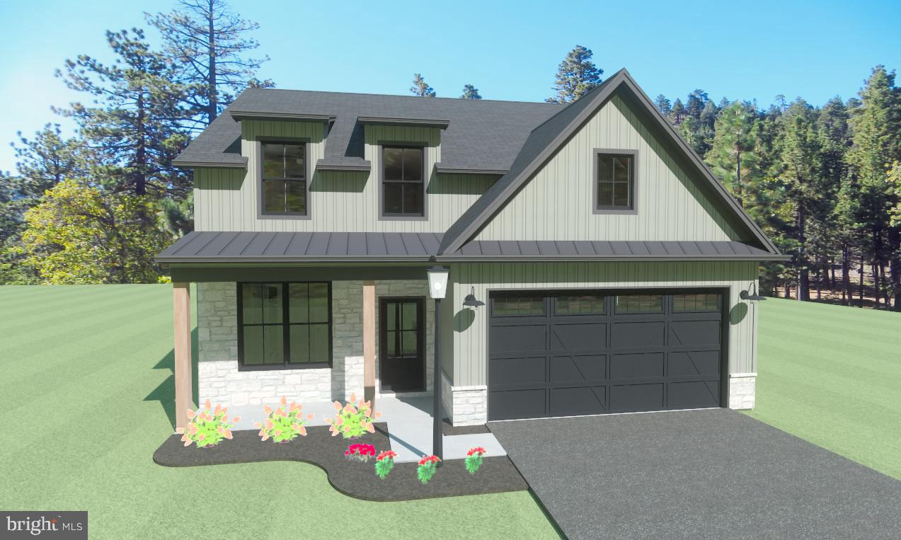 COMING SOON!! The Rowan is a beautiful 4 bed, 3 bath, 2,500 square foot two-story home is just begging to be built in Birch Grove, conveniently located in Camp Hill. The quaint cul-de-sac offers ample privacy while also being just minutes from Rt. 15. This home features first floor living with open concept kitchen, dining, and great room. The kitchen provides a generous amount of cabinet space, quartz countertops, and a 6-foot island. Off of the kitchen is a laundry/mud room with laundry cabinets and a drop zone which leads to the 2-car garage. The great room includes a beautiful stone fireplace. The first-floor owner's suite features tray ceiling and includes a full bathroom as well as a walk-in closet. The first floor also includes a bedroom and full bath located off of the foyer. The second floor features a loft space with the third bedroom and another full bathroom. Need a 4th bedroom? There's plenty of unfinished space that could be converted into a 4th bedroom! Pricing is NOT a base price. At this price, the home is LOADED and ready to start construction. Finishes priced are similar to our model home at 4124 Locust Road.
Construction on this home is starting in early June and should be ready by the end of 2025. This is one option to choose from to build. Price reflects options selected and shown in renderings and is subject to change. Our fully optioned custom home pricing ranges from the upper $400's for a single-story home or low to mid $500’s for a two-story with main floor living. Our “base” options included in that pricing are well above builder grade so, as an example, you don’t need to upgrade with an additional fee to get nice kitchen cabinets. All homes are optioned out with quartz in the kitchen and bathrooms on the first floor, LVP flooring, soft close cabinetry, stainless steel appliances, Andersen 100 series windows, etc. all as a starting point. So, no worries about massive up charges on those prices to have a beautiful custom home. Call today to see if together we can build the home of your dreams!
