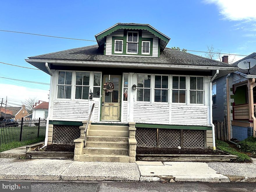 Opportunity awaits with this charming bungalow offering strong potential for both investors and owner-occupants alike. Featuring 2 bedrooms and 1 full bath, this home offers a functional layout with a dedicated dining area, eat-in kitchen, and full basement providing additional storage or future possibilities. Situated on a level 0.09-acre lot, the property also includes a deck for outdoor enjoyment and a detached garage with electric for covered parking, storage, or workshop space. Whether you’re looking to renovate and add to your investment portfolio for long term rental or create a cozy place to call home, this property offers plenty of upside. Conveniently located near downtown Gettysburg, shopping, dining, and commuter routes. Property is being sold as-is and will require TLC, making it an excellent opportunity to build equity and add value.