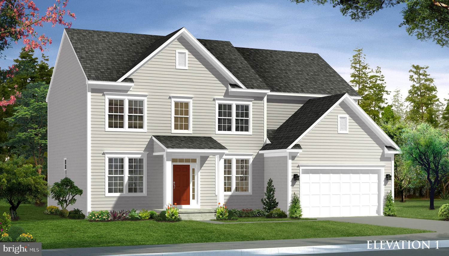 UNDER CONTRACT. **UP TO $20,000 CLOSING COST ASSISTANCE FOR PRIMARY RESIDENCE WITH USE OF APPROVED LENDER AND TITLE!** This Castle Rock II is a 4 Bedroom, 2.5 Bath, 2 car garage single family home with an unfinished walkup basement with 1317+ sq. ft. to finish later. It features a 4 foot rear extension on all 3 levels. Open concept main level has a formal living room, dining room and study. The large 2 story family room is open to the kitchen with stainless appliances, upgraded level 2 cabinets and quartz countertops with large pantry and mud room. The primary suite includes a large walk-in closet and a deluxe primary bath featuring a dual vanity, seated, tiled shower in primary bath and soaking tub. A walk-in laundry room is located on the bedroom level. The three additional bedrooms are generously sized with walk in closets for each. A secondary hall bath features a tub/shower combination, dual vanity and tile surround.
