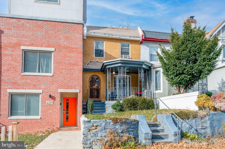 Located right across the street from Fernhill Park- this is a great location!!. Move right in to this updated 2-Bedroom Row Home in West Germantown. The home sits in a very quiet neighborhood with a vibrant community.  There is a covered porch that  leads into an open floor plan with hardwood floors throughout. The kitchen is updated with Stainless  steel appliances including a gas stove, refrigerator, ample cabinets with counter space, tile backsplash, and a hardwood floor. Upstairs there are 2 large bedrooms with hardwood floors and good closet space. The full Bathroom has a ceramic tile floor and tub surround, vanity, and cabinet. As a bonus, there is also a finished basement with a half bathroom and a 1 Car Garage attached as well as a large deeded backyard!!  Great location gives you easy access to 76 and Center City,  Wissahickon Park, East Falls , Kelly Drive. Centrally located!
