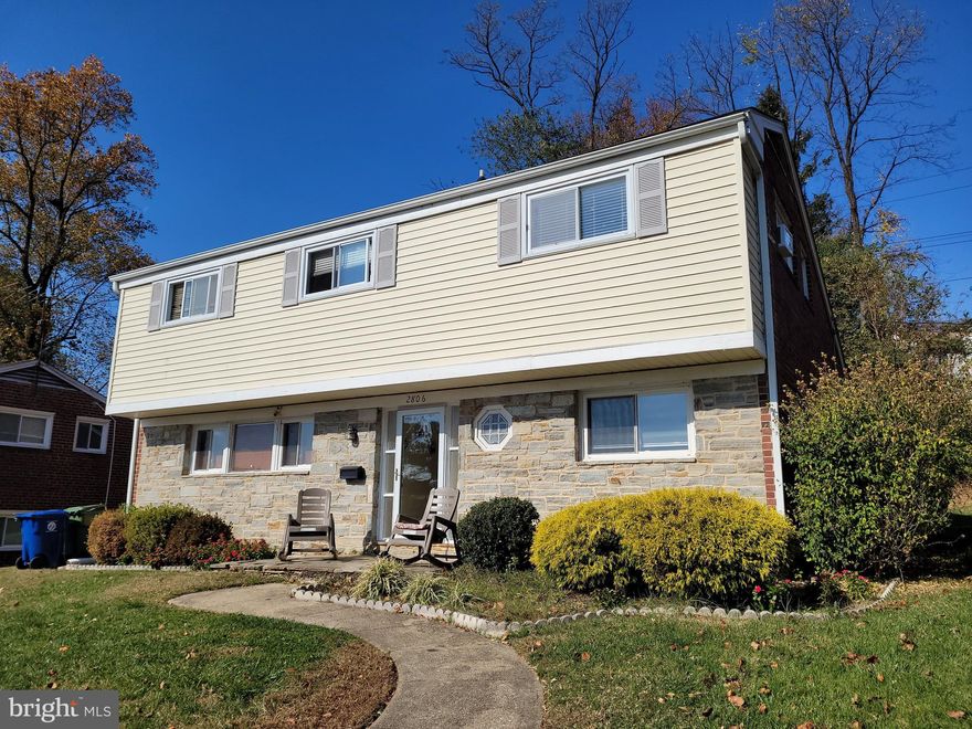 Owner has a $280,000 assumable mortgage at 4%
4 level stone split  in the Cheswolde area.  New heating and air 2023, updated kitchen and bathrooms. New hardwood floors in living rm dining rm and kitchen.  Roof 2020.  Entrance foyer, 1st floor bedroom with half bath. Large living room/dining room with cathedral ceilings with sliding doors on to private patio area.  Master bath, large family room, finished lower with guest room.