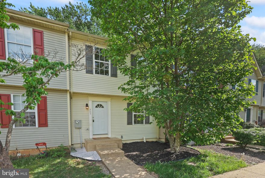 Beautifully renovated three-level townhome backing to serene woods! This spacious home features luxury vinyl plank flooring on the main level, a modern kitchen with brand-new stainless steel appliances, and stylish new light fixtures throughout. Freshly painted from top to bottom, the home also boasts upgraded plumbing fixtures in all bathrooms. The upper level offers three generously sized bedrooms and two full bathrooms. The finished basement provides plenty of extra living space along with a third full bathroom—perfect for guests or a home office. Enjoy peaceful mornings on the back deck overlooking the trees, or step out from the walkout basement to a private, fenced backyard. Move-in ready and full of upgrades—this one is a must-see! Water Heater (2025), HVAC (2019), Roof (2018). The Stafford Mews Community is a quaint community tucked away but still super convenient to Quantico Marine Base, tons of shopping, local schools, and I95 with commuting options. With its own community pool and playground, it's your perfect home!