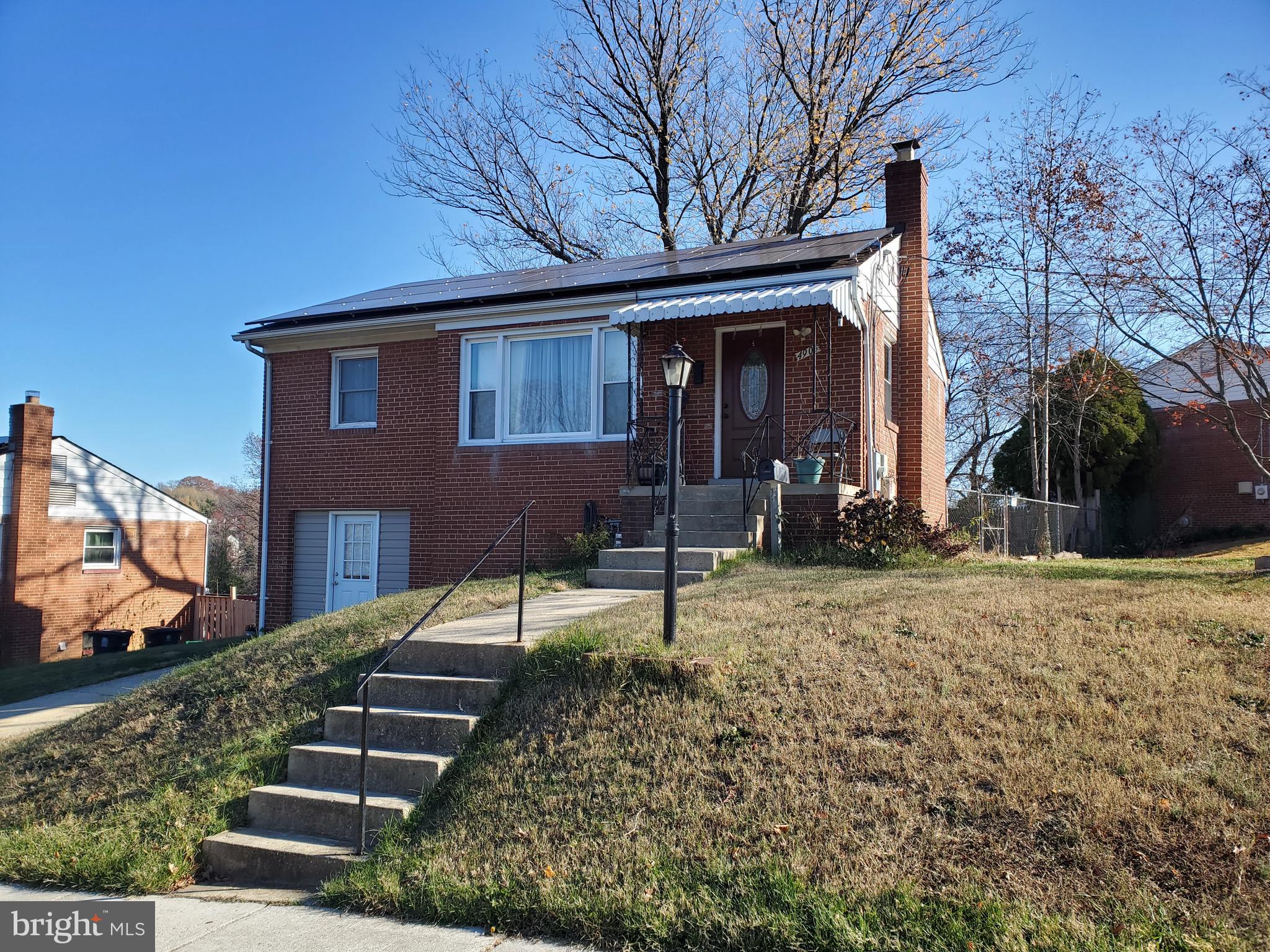 Renovated in 2019, shows well. Main level with 3 bedrooms, full baths, living - dining room. Basement fully finished - family room with a full bath and access door to the one car garage.
