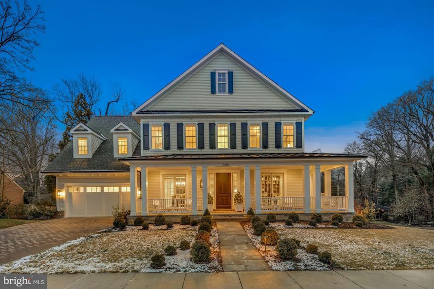 3616 Roberts Lane is absolute perfection with its expert craftsmanship, state-of-the-art technology, and wonderful additions that complement the modern lifestyle. Newly built in 2019 by Whitestone Custom Homes, this residence offers 6 Bedrooms, 6 Full Baths, and 3 Half Baths. Perfectly situated on a level corner lot, this classically stunning Colonial spans 7,300 square feet and rests on 0.35 acres in Bellevue Forest. The transitional floor plan dovetails beautifully with this home’s outdoor spaces. Each principal room has an adjoining outdoor space that is just as well-equipped as the interior rooms. Custom millwork, designer wallpaper, luxury lighting choices, custom window treatments, and even upgraded cabinet hardware all add to the meticulous nature in which this home has been reimagined.