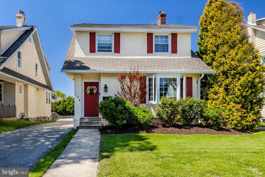 Welcome home! Nestled in one of Ardmore's most sought-after neighborhoods, 154 Grandview Rd is a rare gem that has been lovingly cared for by the same family for over 50 years. This charming 3-bedroom, 1.5 bath home offers a combination of timeless character and modern potential, all within the award-winning Lower Merion School District.
Step inside to discover a warm, inviting layout perfect for family living.  Bathed in natural light, the living spaces flow with an effortless grace designed for both quiet retreats and entertaining. The living room serves as the  gathering space, centered around a stunning stone fireplace framed by custom-built bookshelves.
Through elegant French doors, discover a private den—a cozy sanctuary just begging for a plush chair and a steaming cup of tea. When it’s time to host, the expansive dining room stands ready for your next holiday tradition. The kitchen is a breath of fresh air; bright, white, and airy, it offers a seamless transition to the backyard for easy indoor-outdoor living.
Upstairs, you will find three bedrooms and a hall bath that provide comfort and versatility.  You will be delighted to find a walk up attic that is super convenient for storage.  The basement is finished with a place to entertain, a laundry area, and a half bath. Step out the back door to a private patio and yard, perfect for creating your own oasis or enjoying quiet afternoons.
The location of this home is simply unbeatable. Ardmore’s vibrant community, convenient access to shopping, dining, and parks, and proximity to top-rated schools make this an opportunity you don’t want to miss.
Homes in this neighborhood don’t come along often—don’t wait to make 154 Grandview Rd your own!