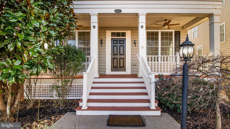 Please remove shoes or wear booties!  The owner is the original owner.  The owner added $100,000 in builder upgrades when the house was purchased..  It is loaded with options.  Six bedrooms, 4.5 bathrooms.  Enter the house from a very quiet street in a gated community,  to a front porch that is perfect for morning coffee or relaxing while reading. As you enter the front door you step into a living room dining room that is perfect for entertaining or relaxing.  The main floor has a large kitchen with a great eating - family area.  Laundry room at the rear of the main floor.  Direct access to the rear entry two car garage.  Get this, the garage can turn into a man cave or she shed with the large projector television.  The second floor has the primary bedroom and two additional bedrooms. The upper floor is completed with a full bathroom and bedroom/office.  The lower level is finished with a large bedroom and bathroom.  The family room on this level is large and comfortable.  egress windows, ample storage area.  One of the first houses built by Toll Brothers in this section.
The property recent paint.  Imagine walking your children to Gravely Elementary School,  Direct access to indoor/outdoor neighborhood pools/gym/play lot and basketball court. Arnold Palmer signature Golf Course, Sports Pavilion, Playgrounds,  Fishing ponds, tennis & basketball courts, biking trails.  Walking distance from all the amenities of Long Park down a direct path.  Neighborhood shopping at gourmet Giant and plenty of shops and restaurants at your disposal.  Access to many other pools and championship Arnold Palmer golf course with fine dining and grill options Interstate 66. Exit 40 is minutes away for your commuting needs