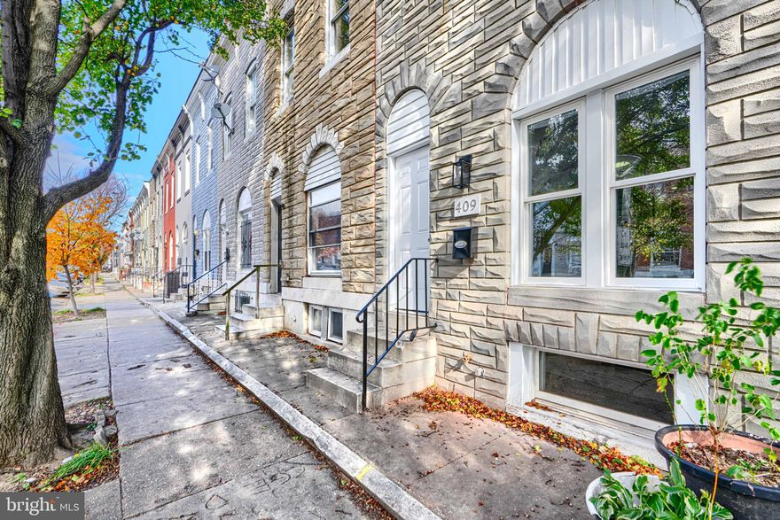 Welcome to the newly remodeled 409 N Lakewood.  This home is the perfect fit for the buyer on a budget looking to get into the upcoming McElderry Park neighborhood, or a no-brainer for a savvy investor looking to add to a rental portfolio.  This home has had a fresh facelift and is ready for you to move in, with new flooring, HVAC, and water heater, and brand-new appliances coming soon.   Why rent when you can own?  Close to Patterson Park, McElderry Park, Johns Hopkins, with easy commuter access to 95!
