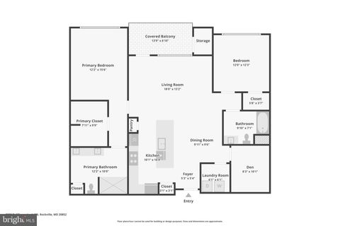 Tiny photo for 3503 Bellflower Lane #406, ROCKVILLE, MD 20852 (MLS # MDMC2235642)