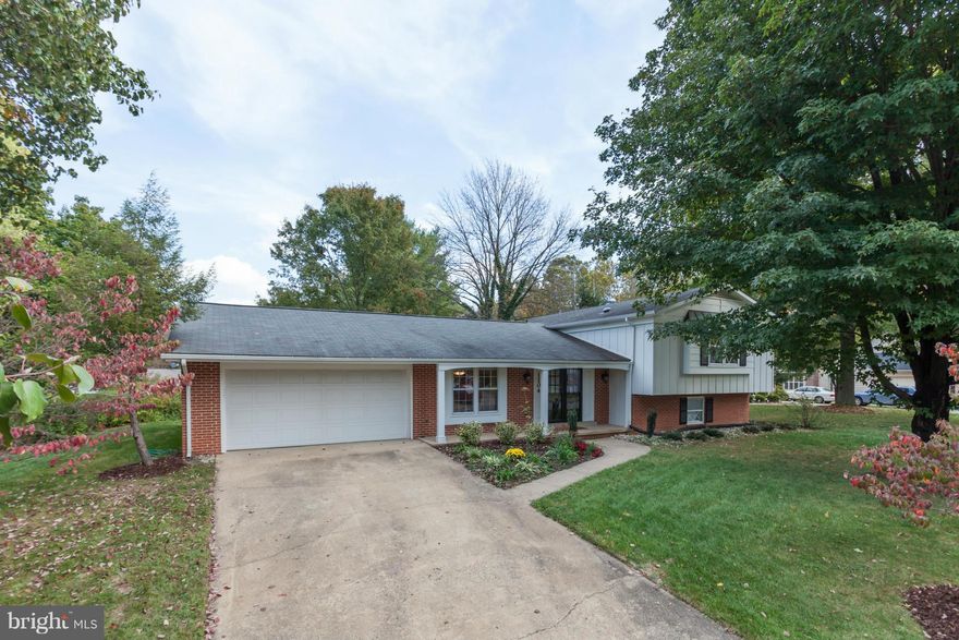 You will love this! Amazing home on a cul-de-sac with many recent of updates including 2 fabulous full bathrooms! Great home for entertaining. Extra large living room with gleaming wood floors, french doors off dining room that lead to a huge deck. Oversize recreation room w/ wood burning fireplace in lower level + 4th bedroom. Oversize garage! Pls give 1 hr min. notice B4 scheduling a showing.